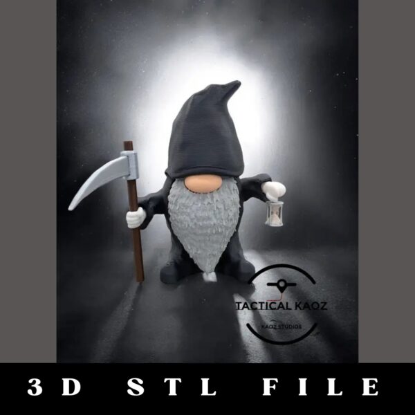 Grim Reaper Gnome STL File