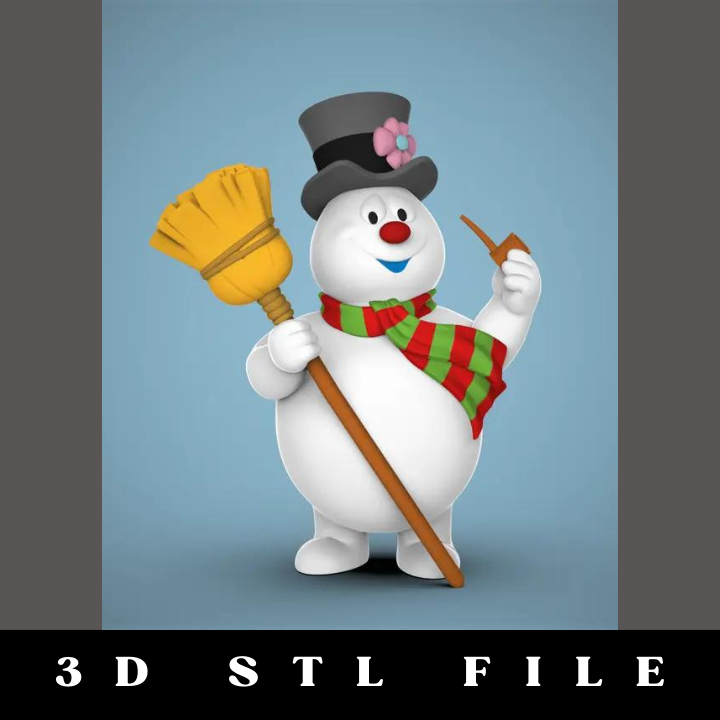 Frosty The Snowman STL File