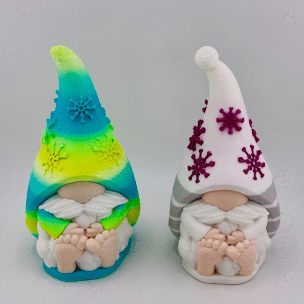 Snowflake Sweater Gnome STL File