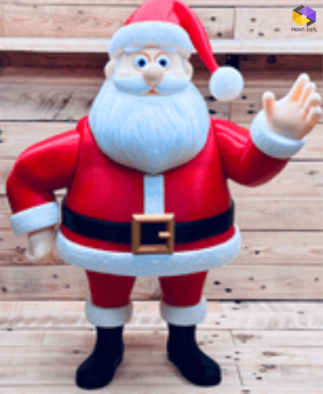 XL Santa STL File