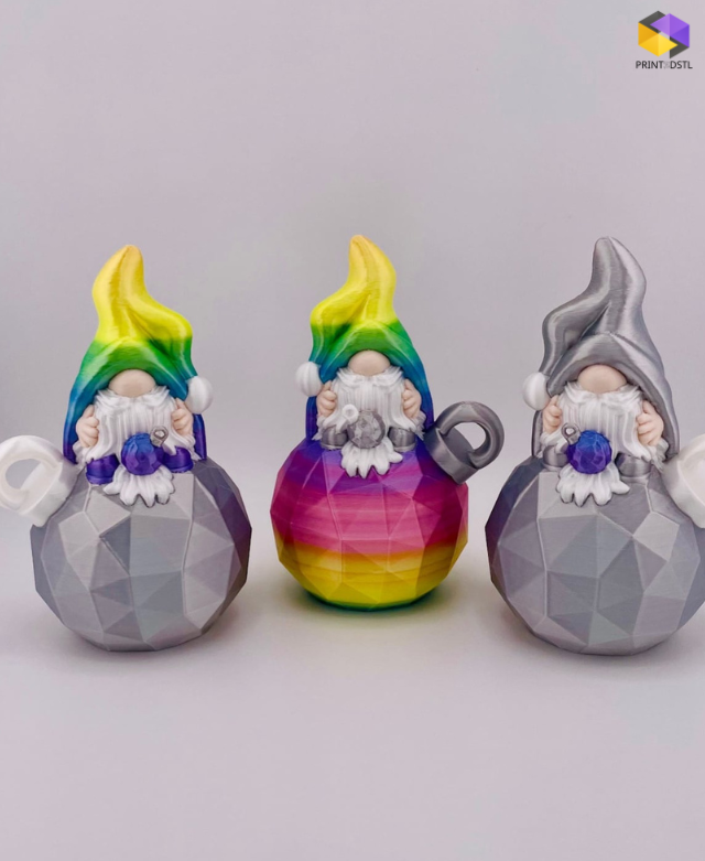 Gnome Ornament STL File