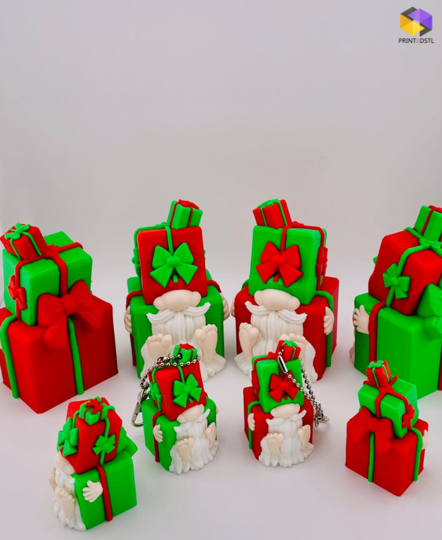 Gift Gnome STL File