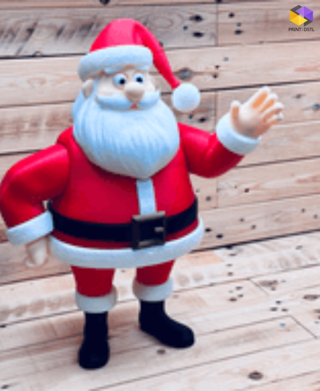 XL Santa STL File