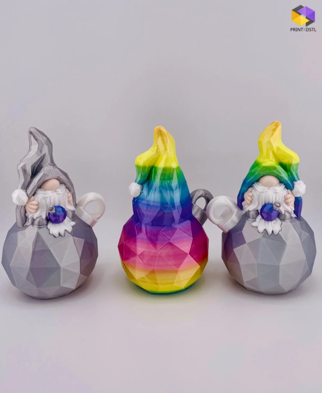 Gnome Ornament STL File