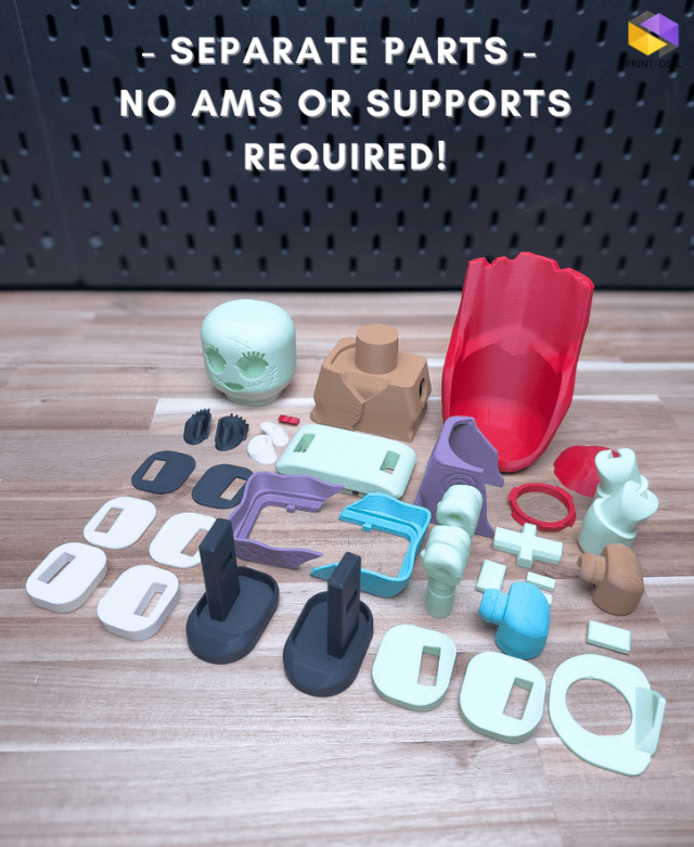 Chunky Sally Kit STL File