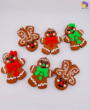 Gingerbread People Ornament STL File