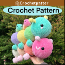 Caterpillar Crochet Pattern - Adorable Amigurumi PDF