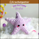 Starfish No Sew Crochet Pattern – Charming No Sew Amigurumi Ocean Animal