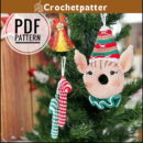 Crochet Elf Donut & Christmas Ornaments Patterns | Festive Amigurumi DIY