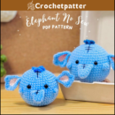 Elephant No Sew Crochet Pattern – Adorable No Sew Amigurumi Elephant