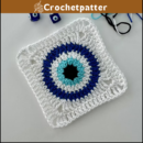 Create an Evil Eye Granny Square: A Versatile and Simple Crochet Design