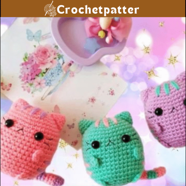 Crochet Cats / Toy Pattern PDF Amigurumi