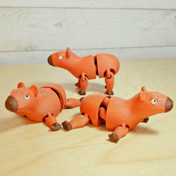 Flexi Capybara STL file