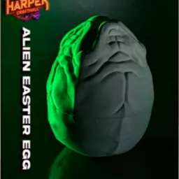 Alien Easter Egg STL file