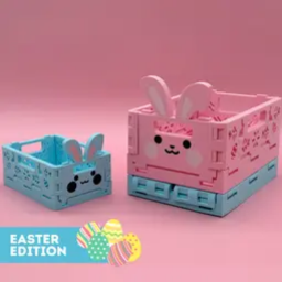 Easter Storage Crate STL file