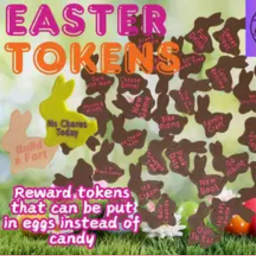 Easter Bunny Tokens STL file