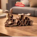 Easter Lettering STL file