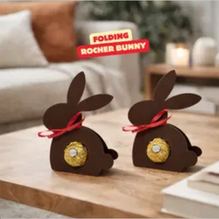 Folding Rocher Bunny STL file