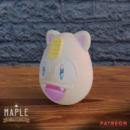 Meowth Easter Egg STL file