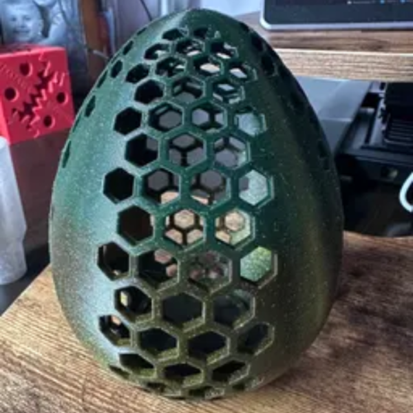 Airless Easter Egg STL file