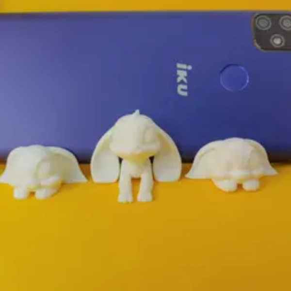 Easter Rabbit Phone Stand STL file