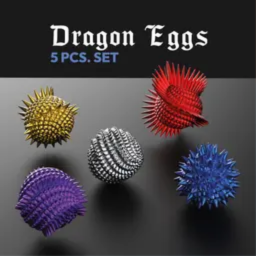 Dragon Easter Eggs STL file