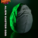 Alien Easter Egg STL file