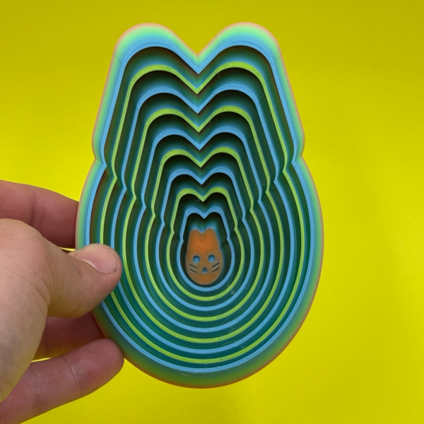 Easter Bunny Fractal Fidget STL file