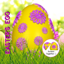 Flower Decorated Easter Egg Container STL file