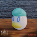 Quaxley Easter Egg STL file