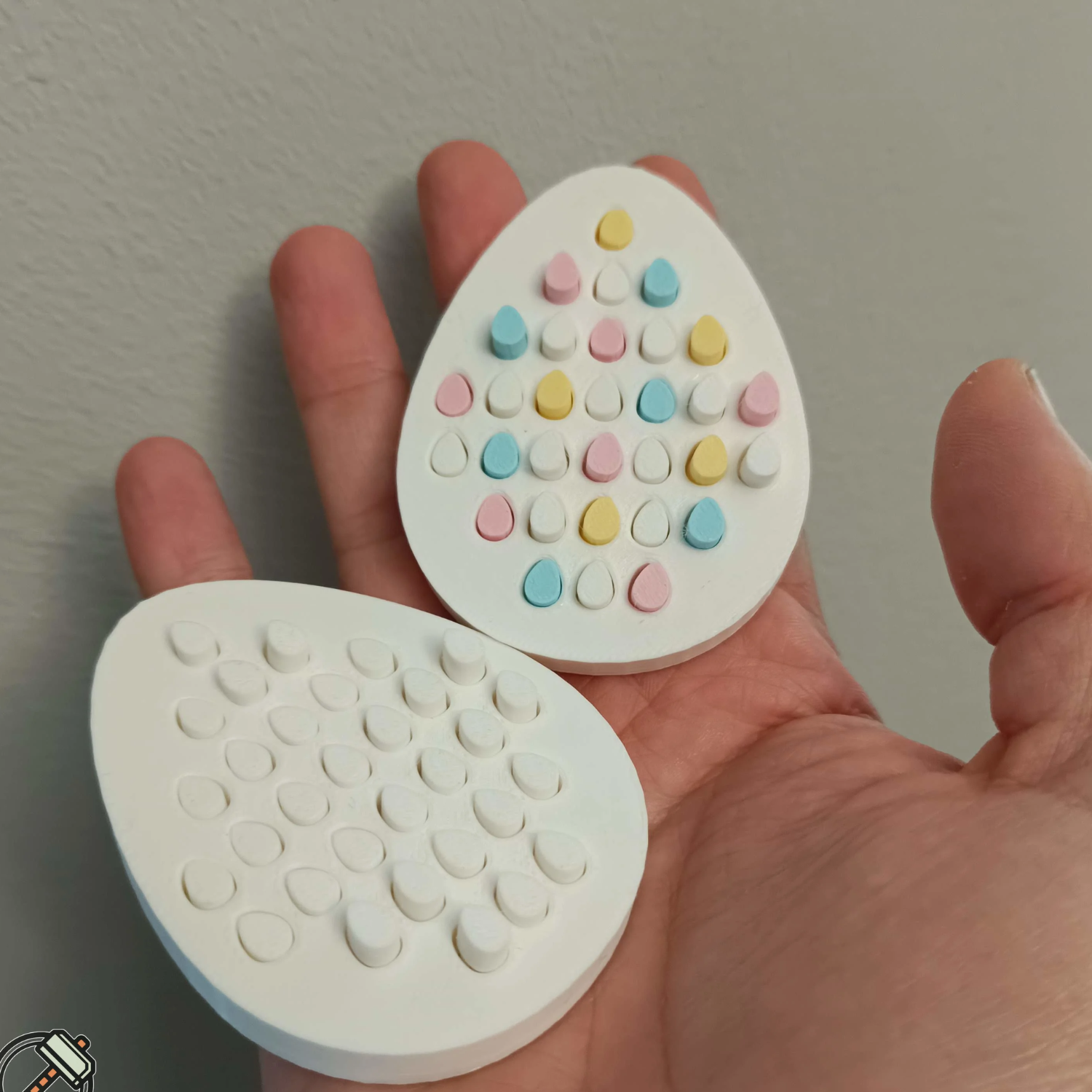 Easter Egg Push-Pin Toy STL file