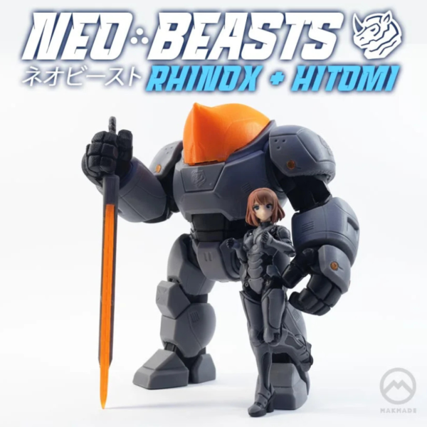 Neo Beast Poseable STL file