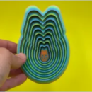 Easter Bunny Fractal Fidget STL file