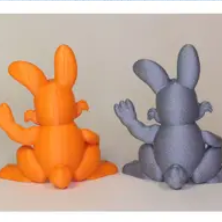 Easter Bunny Friend STL file