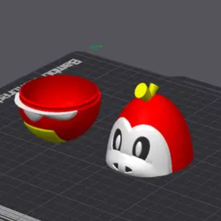 Fuecoco Easter Egg STL file