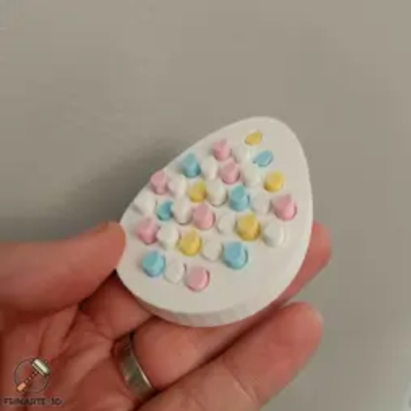 Easter Egg Push-Pin Toy STL file