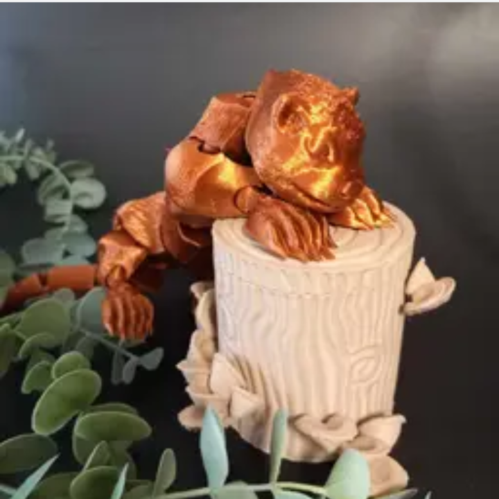 Neo Beast Poseable STL file