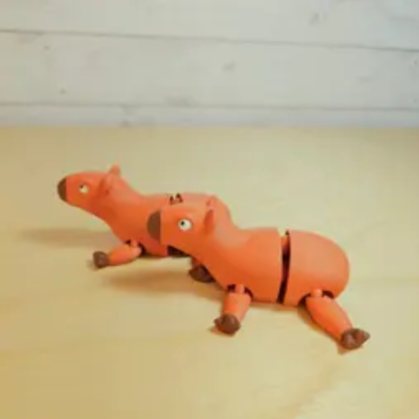 Flexi Capybara STL file