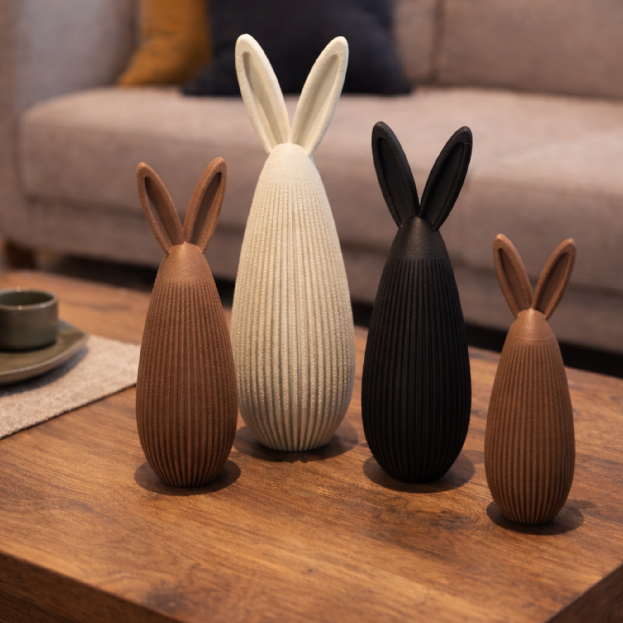 Modern Easter Bunnies STL file