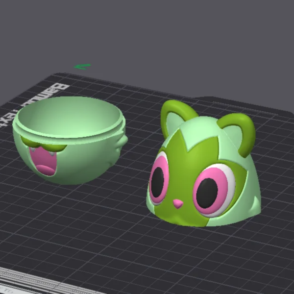 Sprigatito Easter Egg STL file