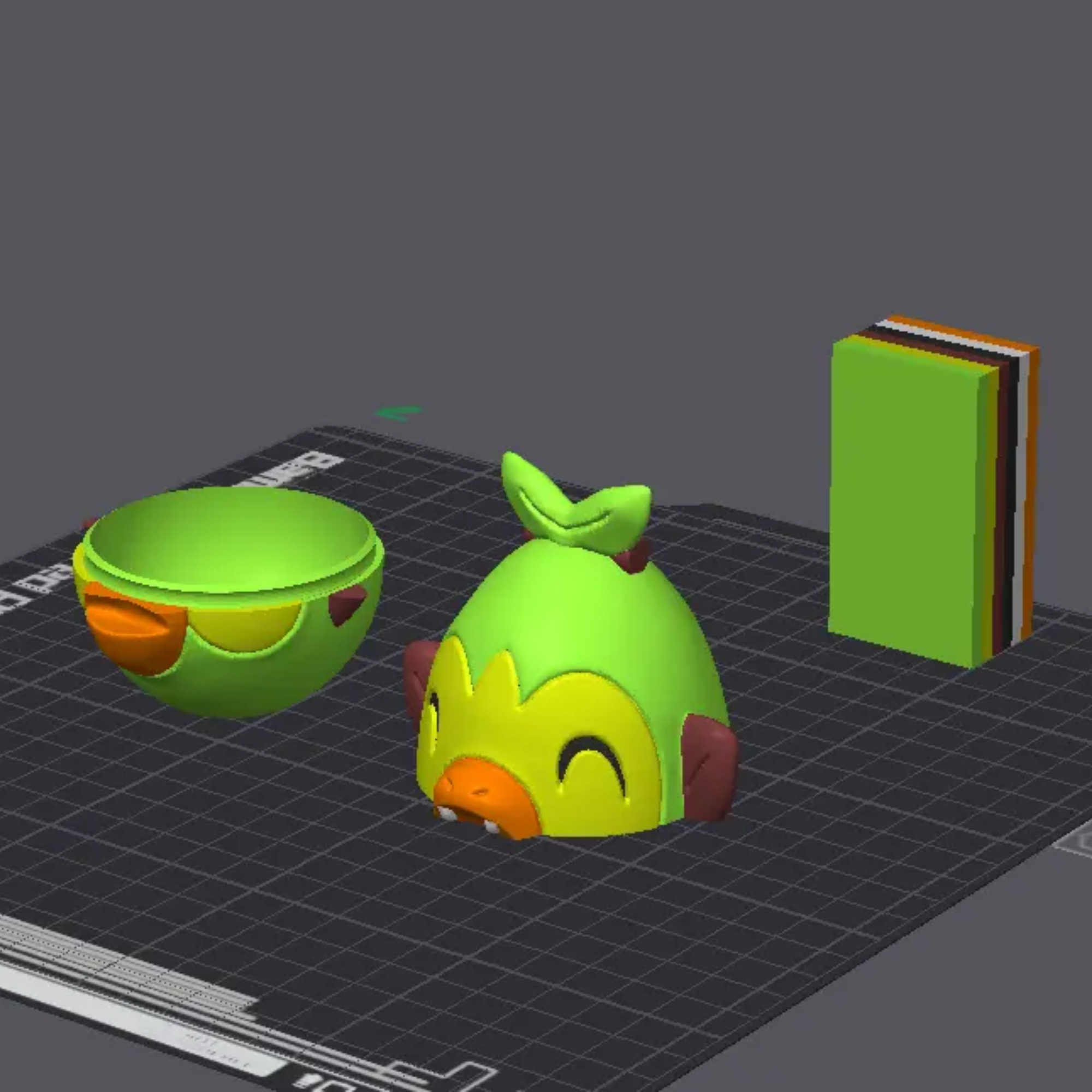 Grookey Easter Egg STL file