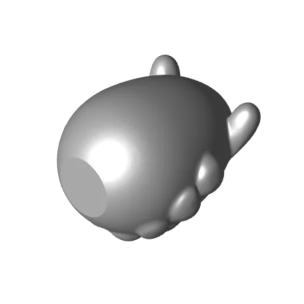 Bidoof Easter Egg STL file
