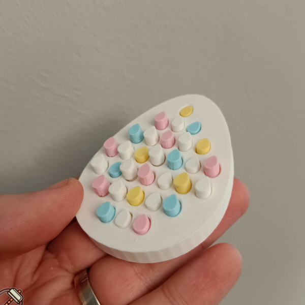 Easter Egg Push-Pin Toy STL file
