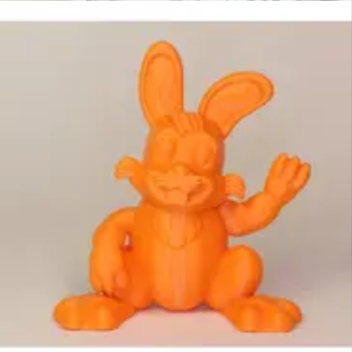 Easter Bunny Friend STL file