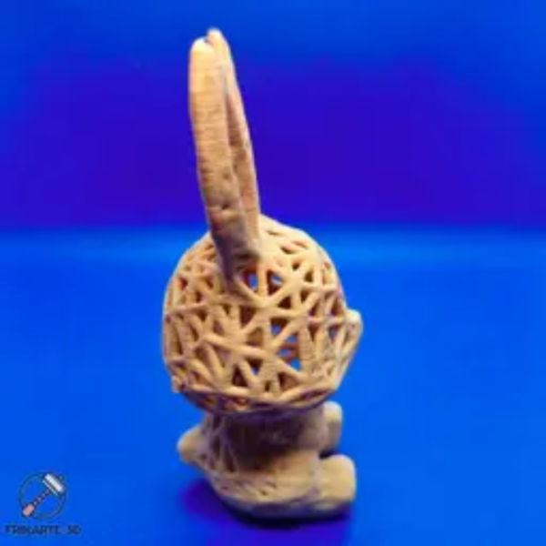 Delaunay Easter Bunny STL file