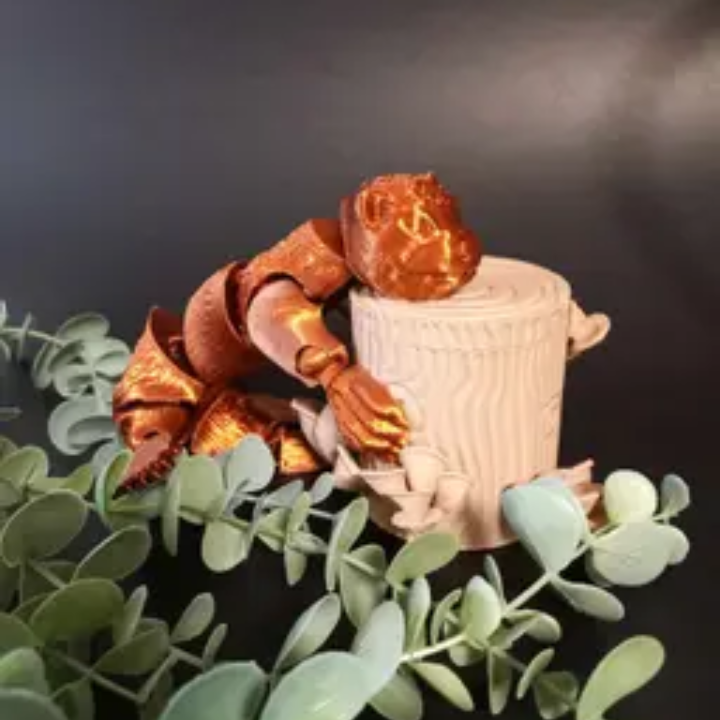 Neo Beast Poseable STL file