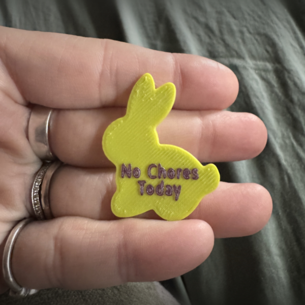 Easter Bunny Tokens STL file