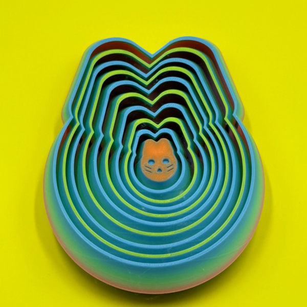 Easter Bunny Fractal Fidget STL file