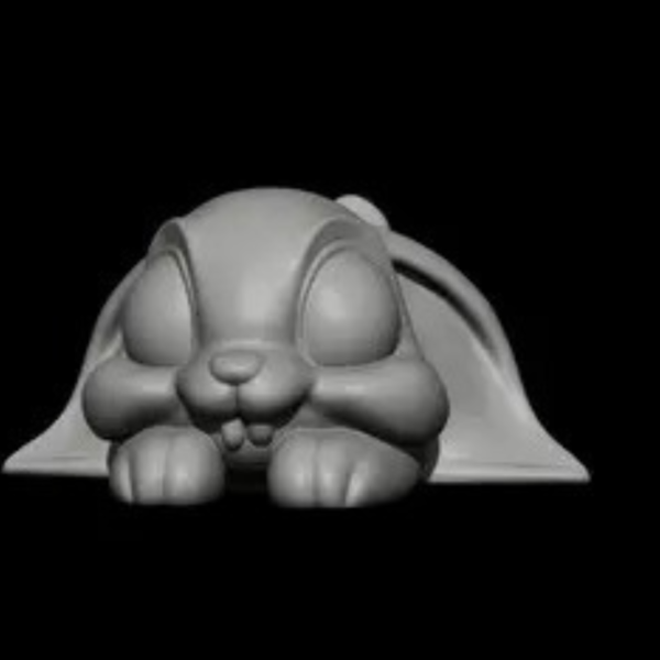 Easter Rabbit Phone Stand STL file