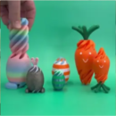 Easter Spiral Fidget STL file